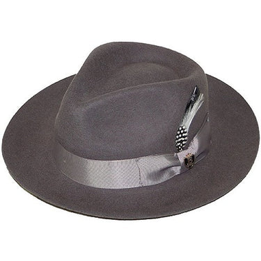 Bruno Capelo Fabio Wool Felt Teardrop Fedora in #color_