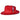 Bruno Capelo Fabio Wool Felt Teardrop Fedora in Red #color_ Red