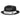 Bruno Capelo Francesco Timeless Straw Fedora in Black / White #color_ Black / White