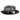 Bruno Capelo Georgio Two-Tone Straw Fedora in Black / White #color_ Black / White