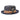 Bruno Capelo Giorgio Timeless Classic Straw Pork Pie in Navy / Cognac #color_ Navy / Cognac