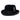 Bruno Capelo Godfather Wool Homburg in Black #color_ Black