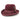 Bruno Capelo Godfather Wool Homburg in Burgundy #color_ Burgundy