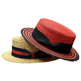 Bruno Capelo Italia 4-Ply Koberg Straw Boater in #color_