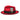 Bruno Capelo Lorenzo Pinch Front Wool Fedora in Red / Black #color_ Red / Black