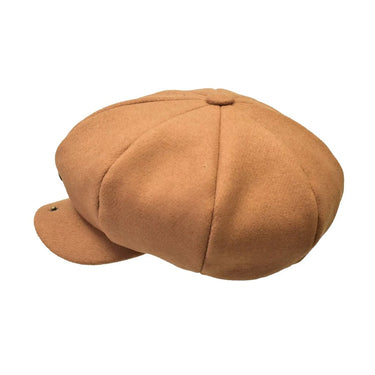 Bruno Capelo Melton Wool Newsboy Cap in #color_