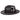 Bruno Capelo Michaelangelo Wide Brim Straw Fedora in Black #color_ Black