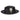 Bruno Capelo Milan Raw Edge Fedora in Black #color_ Black