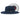 Bruno Capelo Monarch White Bottom Wide Brim Wool Fedora in Navy / White #color_ Navy / White