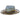 Bruno Capelo Orleans Distressed Wide Brim Wool Fedora in Light Blue / Brown #color_ Light Blue / Brown