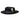 Bruno Capelo Phoenix Wide Brim Raw Edge Wool Fedora in Black #color_ Black