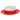 Bruno Capelo Salvatore Pinch Front Straw Fedora in White / Red #color_ White / Red