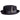 Bruno Capelo Fifth Avenue Diamond Crown Wool Felt Fedora Hat in Black #color_ Black