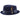 Bruno Capelo Fifth Avenue Diamond Crown Wool Felt Fedora Hat in Navy Blue #color_ Navy Blue