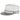 Bruno Capelo Straw Legionnaire Two-Tone Vented Dress Cap in White / Black #color_ White / Black