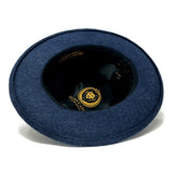 Bruno Capelo Tarik Flat Brim Wool Fedora in #color_