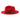 Bruno Capelo Tarik Flat Brim Wool Fedora in Red #color_ Red