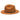 Bruno Capelo Tarik Flat Brim Wool Fedora in Cognac #color_ Cognac