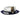 Bruno Capelo The Rocco Pinch Front Straw Fedora in White / Navy Blue #color_ White / Navy Blue