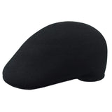 Bruno Capelo Tyson Wool Ivy Cap in Black #color_ Black