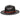 Bruno Capelo Valentino Wide Brim Pinch Front Straw Fedora in Black / Red / Green #color_ Black / Red / Green