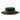 Bruno Capelo Zayden Wide Brim Wool Boater (Gaucho) in Dark Green / Green / Red #color_ Dark Green / Green / Red