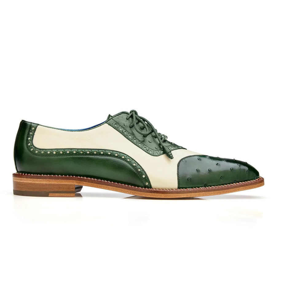 Belvedere Sesto Alligator Calf Oxfords