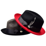 Bently Damien 2-Tone Wool Trilby in #color_