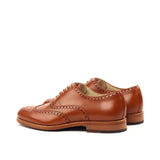 DapperFam Aeron in Cognac Men's Italian Leather Full Brogue in #color_