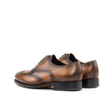 DapperFam Aeron in Med Brown Men's Italian Leather Full Brogue in #color_