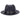 DapperFam Fellini Crushable Wool Fedora in Black #color_black