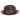 DapperFam Fellini Crushable Wool Fedora in Dark Brown #color_dark-brown