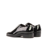 DapperFam Giuliano in Black Men's Patent Leather Whole Cut in #color_