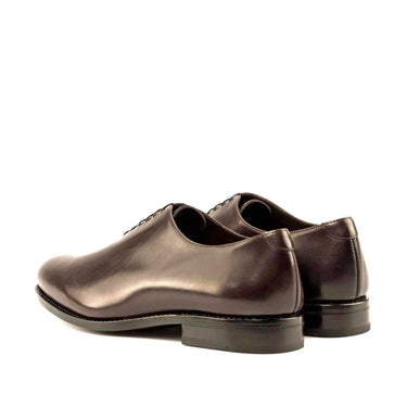 DapperFam Giuliano in Dark Brown Men's Italian Leather Whole Cut in #color_