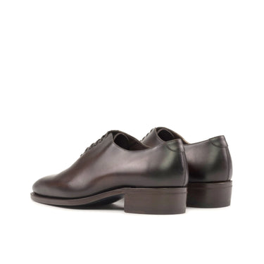 DapperFam Giuliano in Dark Brown Men's Vitello Leather Whole Cut in #color_