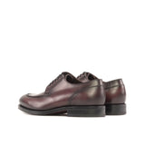 DapperFam Lorenzo in Burgundy Men's Italian Leather Derby Split Toe in #color_