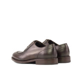 DapperFam Lorenzo in Dark Brown Men's Italian Leather Derby Split Toe in #color_