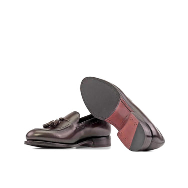 DapperFam Luciano in Dark Brown Men's Italian Leather Loafer in #color_