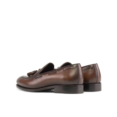 DapperFam Luciano in Med Brown Men's Italian Leather Loafer in #color_