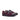 DapperFam Monaco in Burgundy / Black Men's Lux Suede & Italian Leather Double Monk in Burgundy / Black #color_ Burgundy / Black