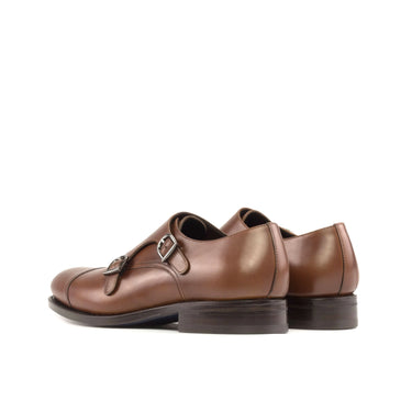 DapperFam Monaco in Med Brown Men's Italian Leather Double Monk in #color_