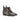 DapperFam Monza in Dark Brown / Burgundy Men's Italian Croco Embossed Leather Chelsea Boot in Dark Brown / Burgundy #color_ Dark Brown / Burgundy