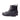 DapperFam Octavian in Black Men's Italian Leather & Italian Pebble Grain Leather Buckle Boot in #color_