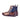 DapperFam Octavian in Brown / Denim Men's Hand-Painted Patina Buckle Boot in #color_