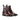 DapperFam Octavian in Burgundy Men's Hand-Painted Patina Buckle Boot in Burgundy #color_ Burgundy