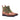 DapperFam Octavian in Cognac / Khaki Men's Italian Leather & Italian Suede Buckle Boot in Cognac / Khaki #color_ Cognac / Khaki