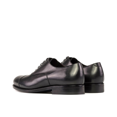 DapperFam Rafael in Black Men's Italian Leather Oxford in #color_