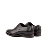 DapperFam Rafael in Dark Brown Men's Italian Leather Oxford in #color_