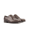 DapperFam Rafael in Dark Brown Men's Italian Leather Oxford in Dark Brown #color_ Dark Brown