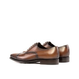 DapperFam Rafael in Med Brown Men's Italian Leather Oxford in #color_